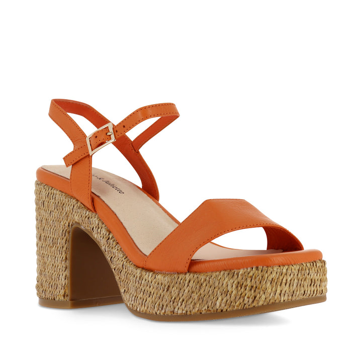 KELLOW - BRIGHT ORANGE LEATHER