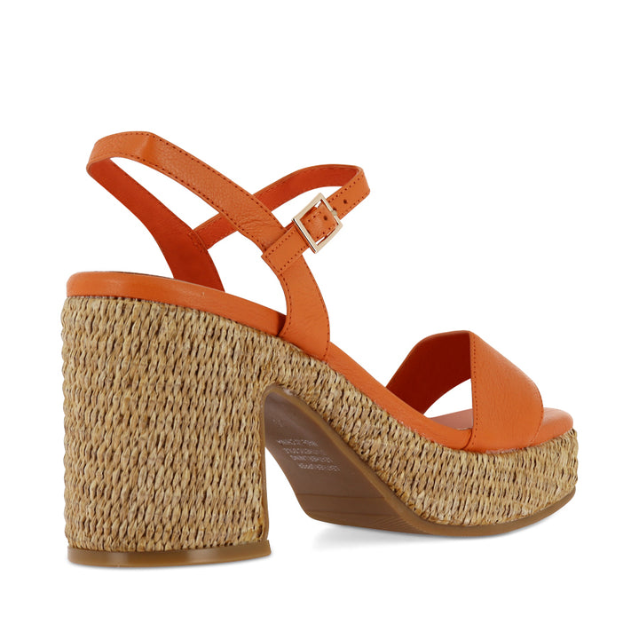 KELLOW - BRIGHT ORANGE LEATHER