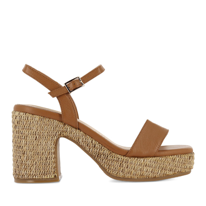 KELLOW - DARK TAN LEATHER