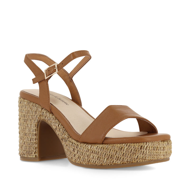 KELLOW - DARK TAN LEATHER