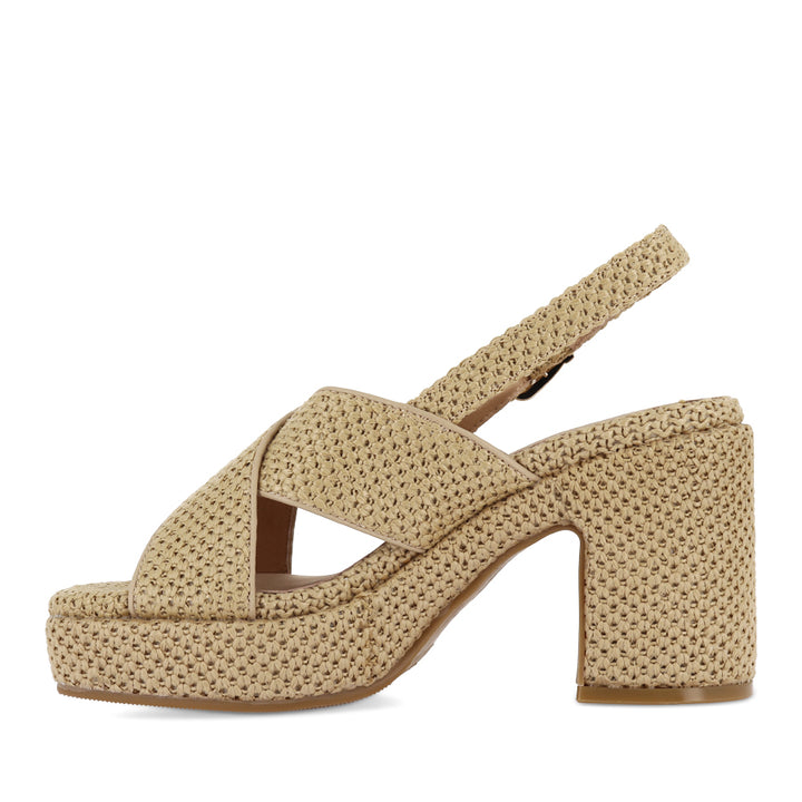 KIPPERS - CAMEL RAFFIA