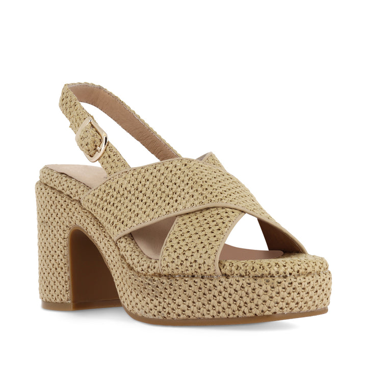 KIPPERS - CAMEL RAFFIA