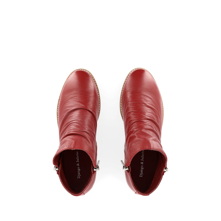 LANKIN - DARK RED LEATHER