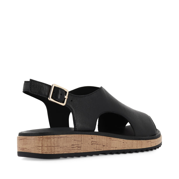 OLINGOS - BLACK LEATHER BLACK SOLE