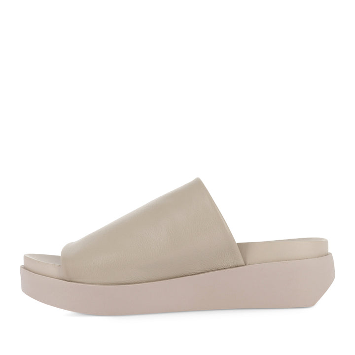 SOFFIA - LATTE LEATHER/LATTE SOLE