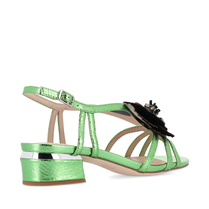 TALLUHA - LIME MULTI LIZARD LEATHER