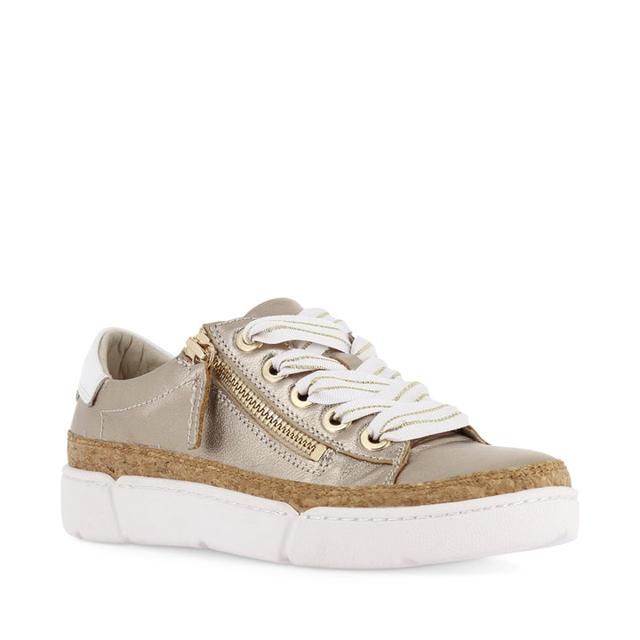 TORAYNE - CHAMPAGNE WHITE MULTI LEATHER