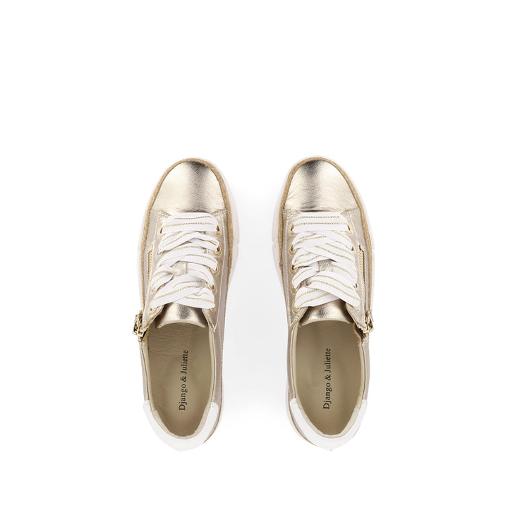 TORAYNE - CHAMPAGNE WHITE MULTI LEATHER