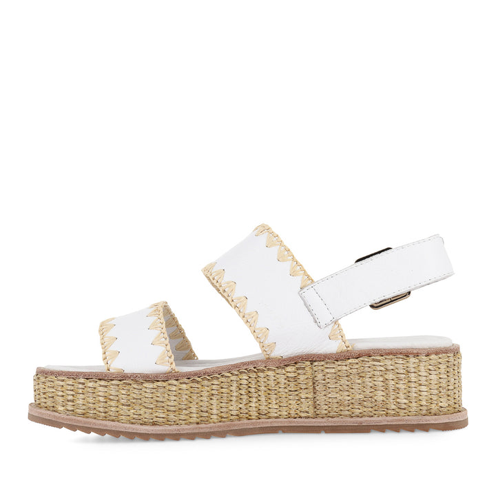 VERA - WHITE LEATHER