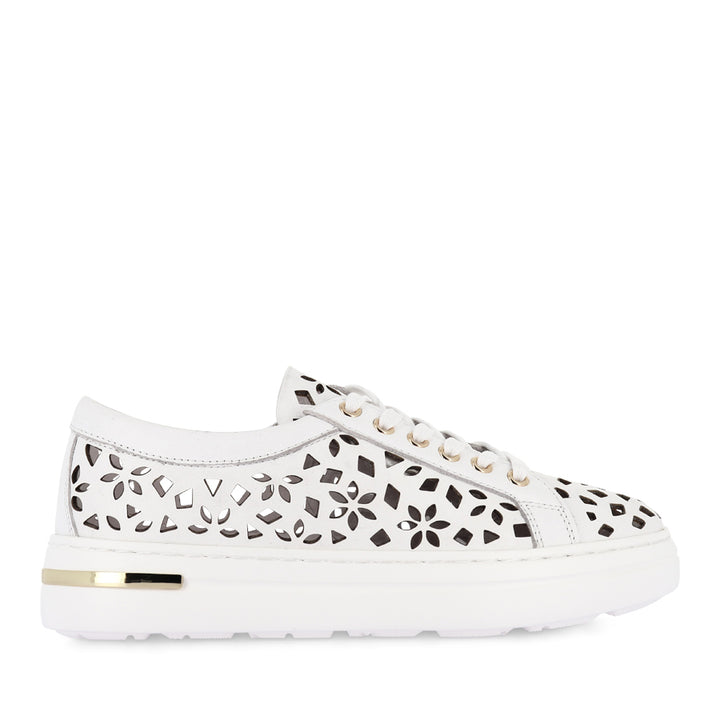 WOLINS - WHITE LEATHER