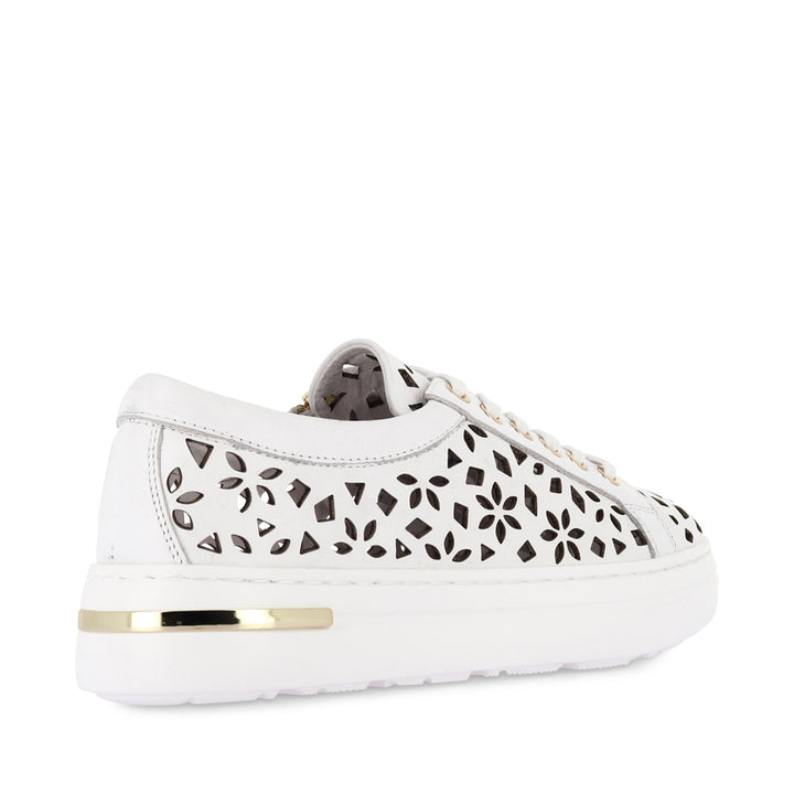 WOLINS - WHITE LEATHER