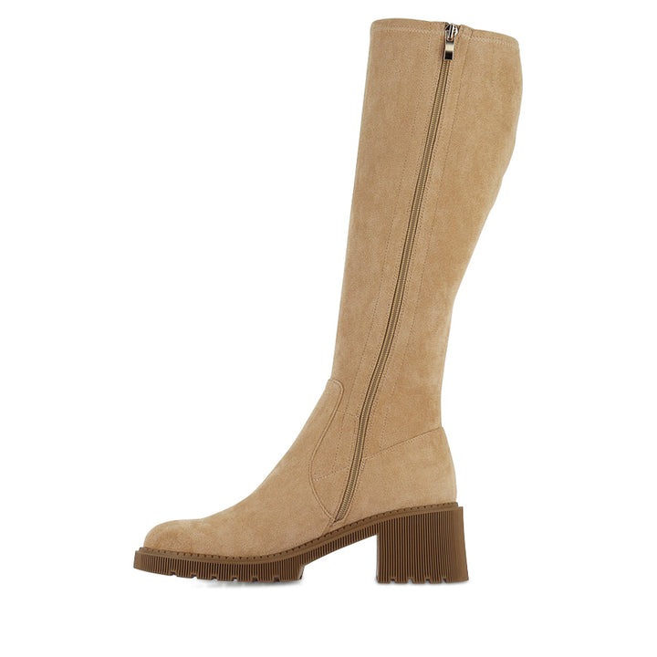 ZINA - SANDY STRETCH MICROSUEDE