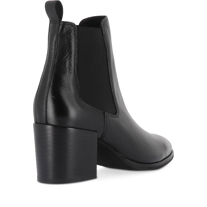 ZUBIA - BLACK BLACK LEATHER