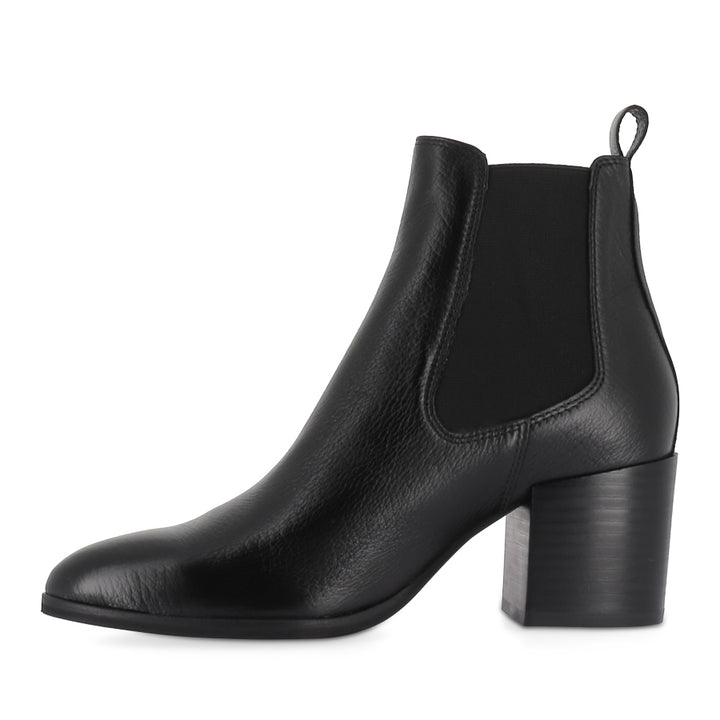 ZUBIA - BLACK BLACK LEATHER