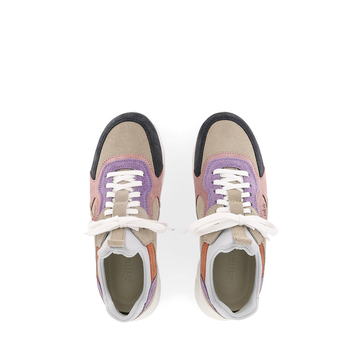 LARCH SNEAKER (W) - AZUL LEATHER MULTI