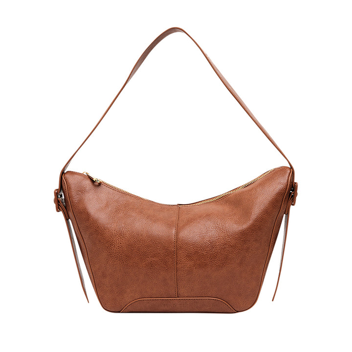 BARTON SHOULDER BAG - TAN PEBBLE