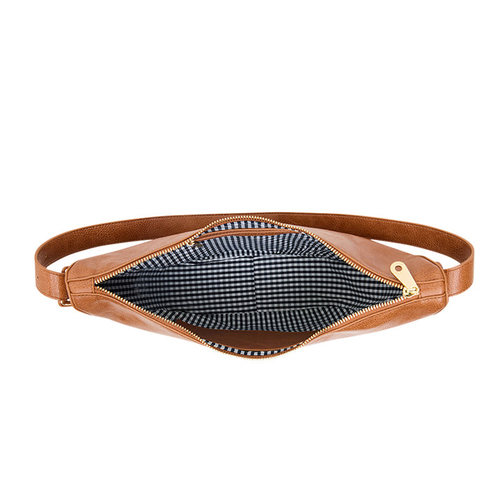 BARTON SHOULDER BAG - TAN PEBBLE