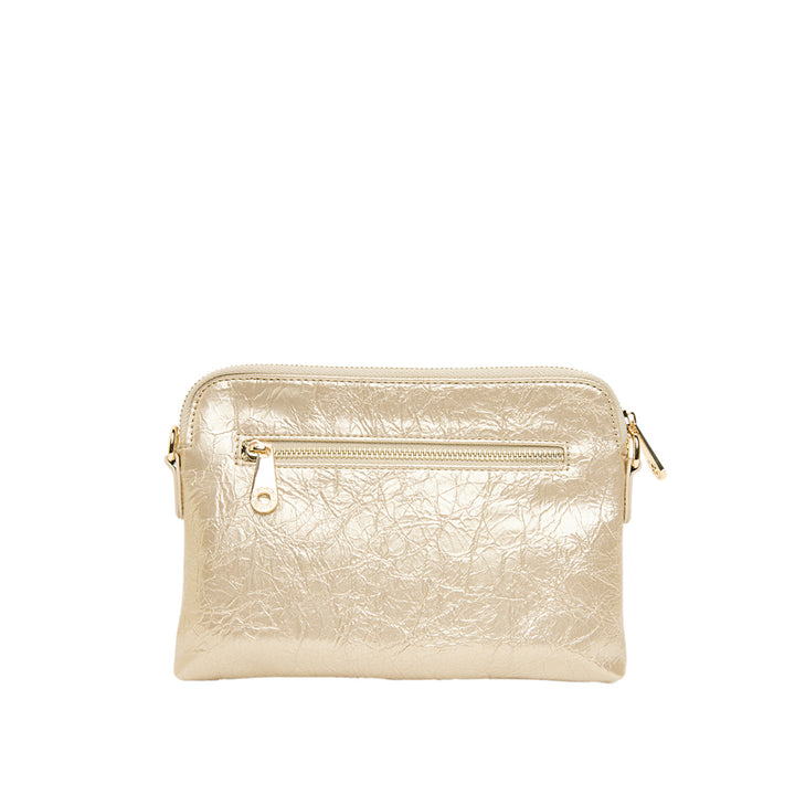 WALLET BOWERY - LIGHT GOLD CRINKLE