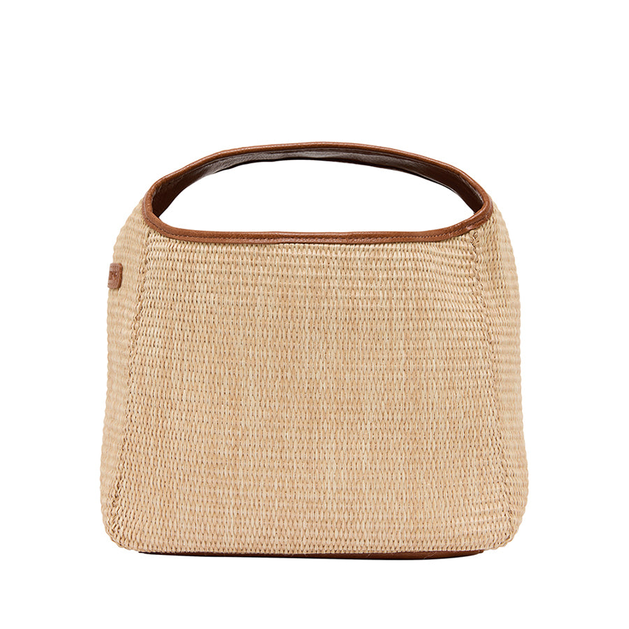 LGE LINTON CROSSBODY - TANP/NATURAL WEAVE