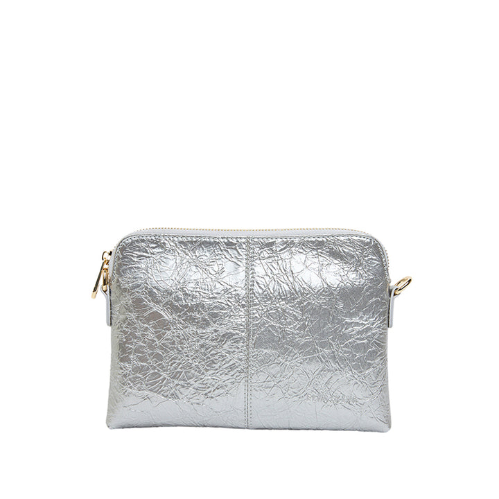 WALLET BOWERY - SILVER CRINKLE
