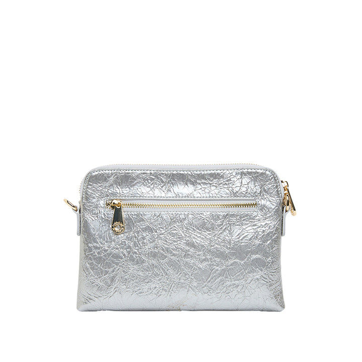 WALLET BOWERY - SILVER CRINKLE