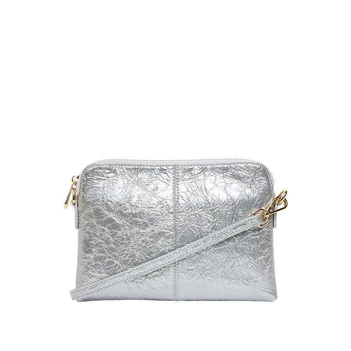 WALLET BOWERY - SILVER CRINKLE