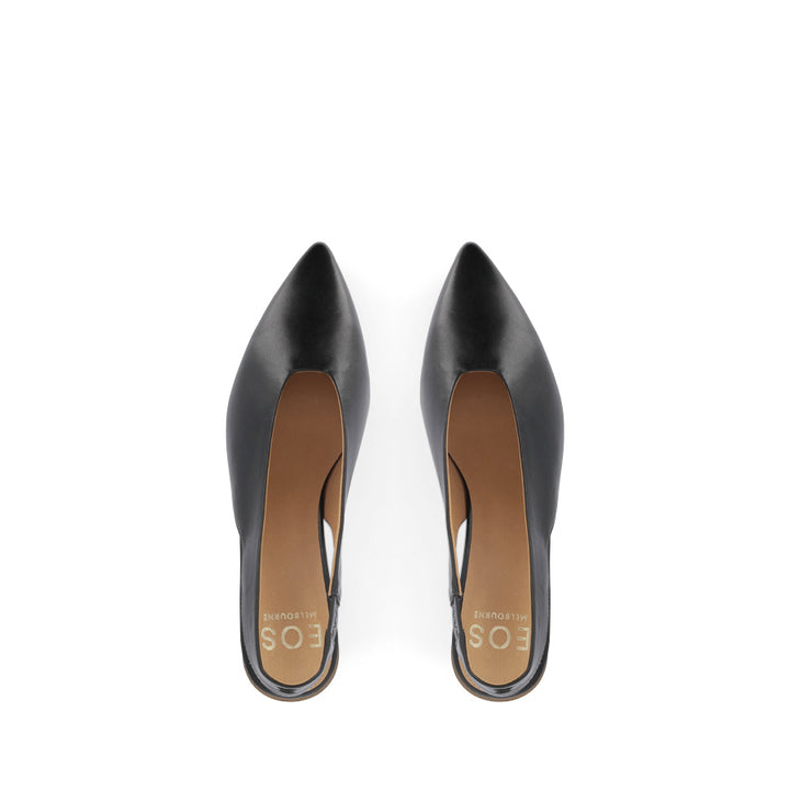 HATTI - BLACK LEATHER