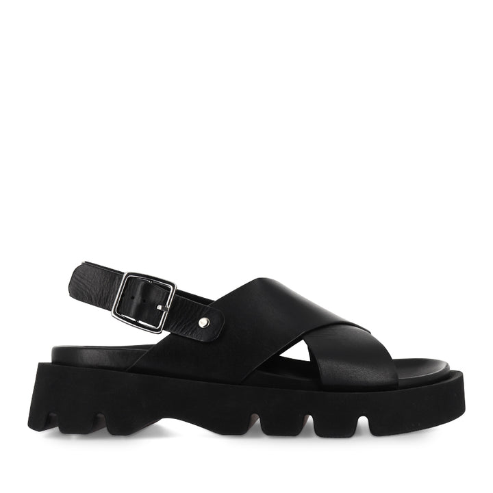 MONNIS - BLACK LEATHER