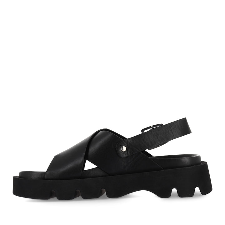 MONNIS - BLACK LEATHER