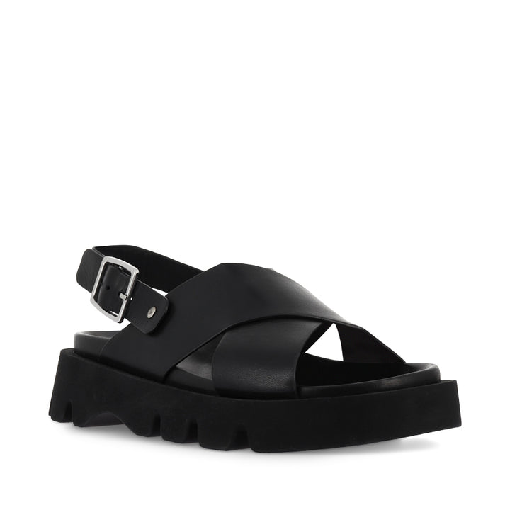 MONNIS - BLACK LEATHER