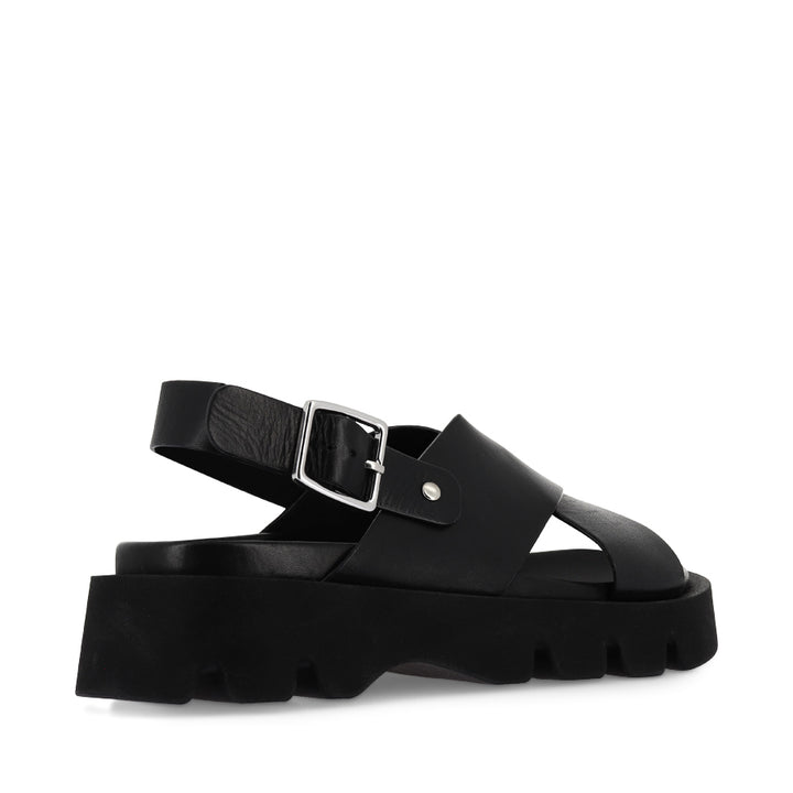 MONNIS - BLACK LEATHER