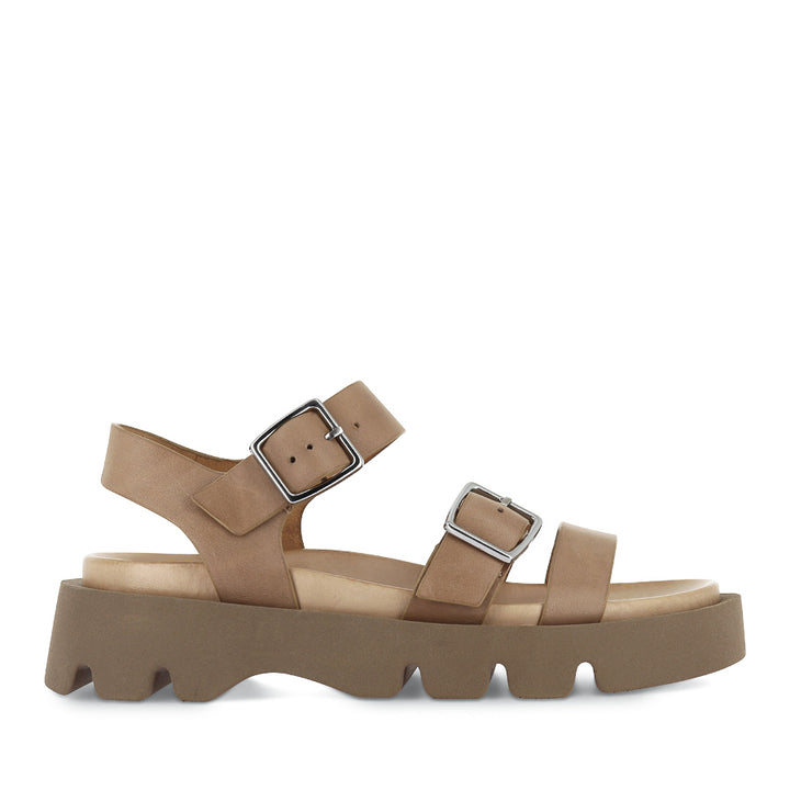 MONN - TAUPE LEATHER