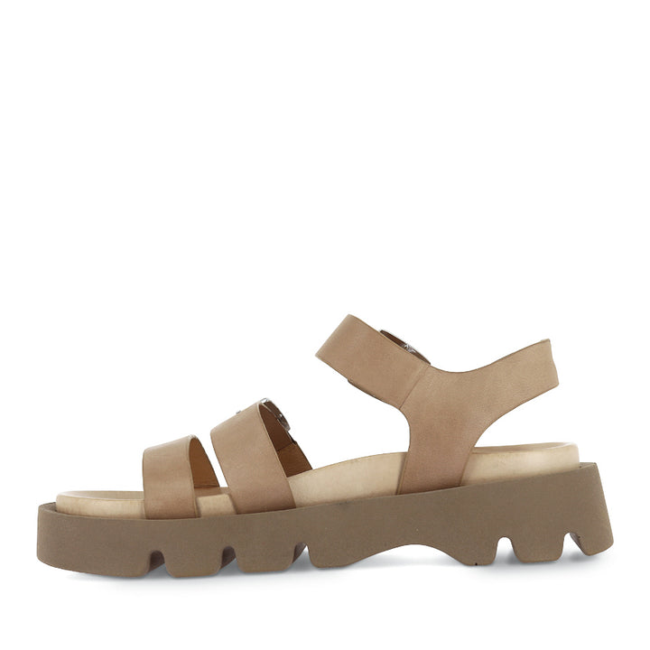 MONN - TAUPE LEATHER