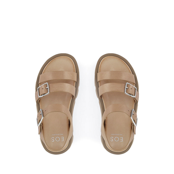 MONN - TAUPE LEATHER