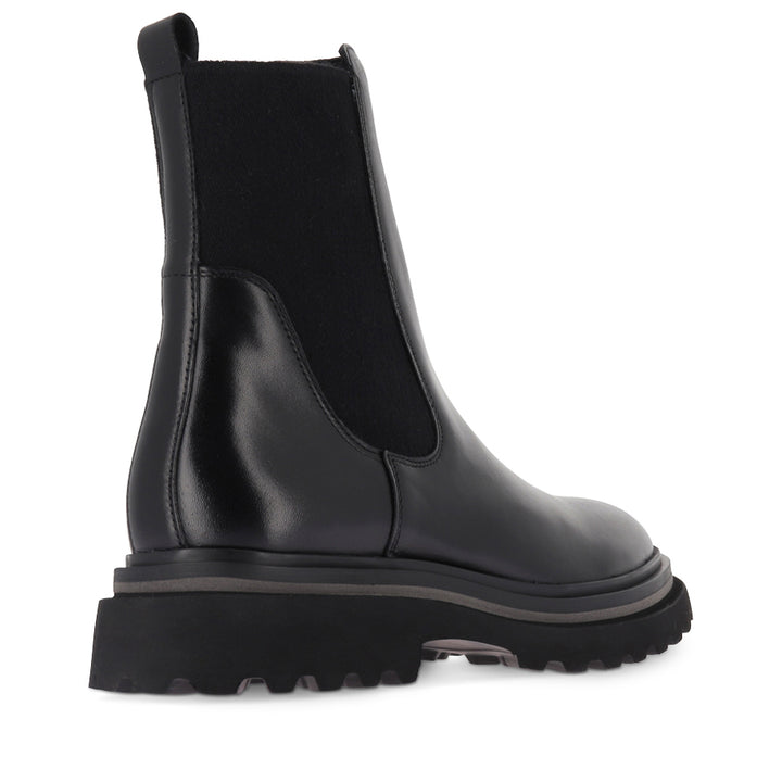 SKYLER - BLACK LEATHER