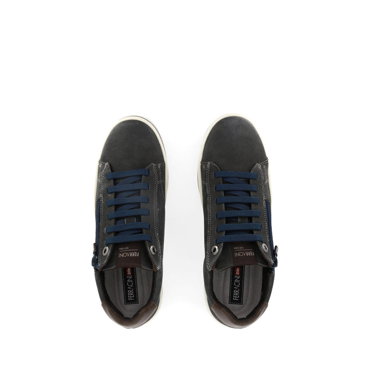 WILFRED - NAVY LEATHER