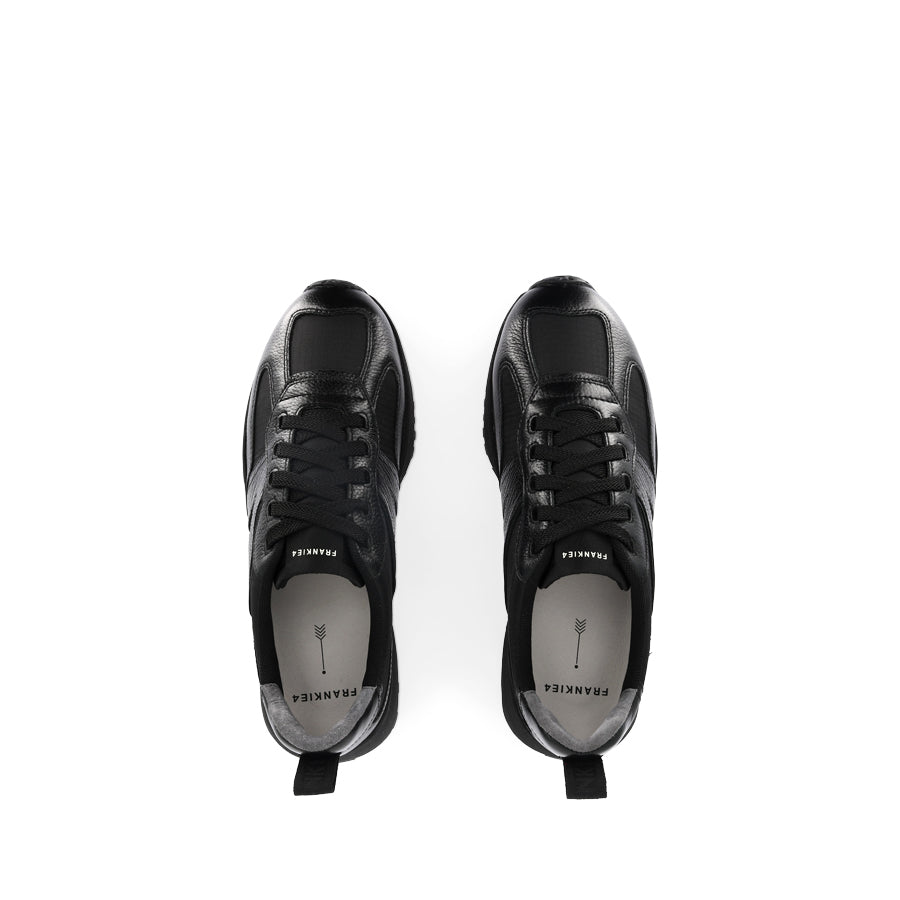 AXEL II - BLACK/BLACK LEATHER