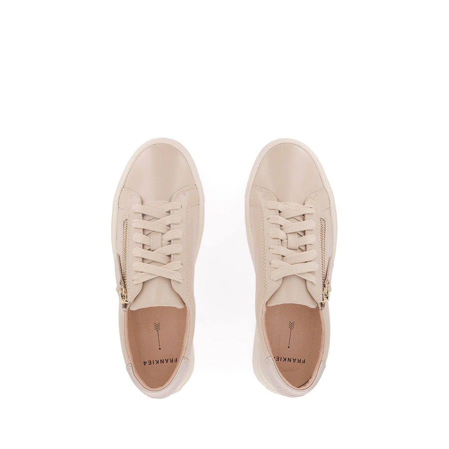 BILLIE - ECRU LEATHER