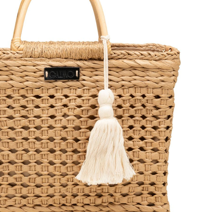 9306 HARO - BROWN NATURAL RAFIA