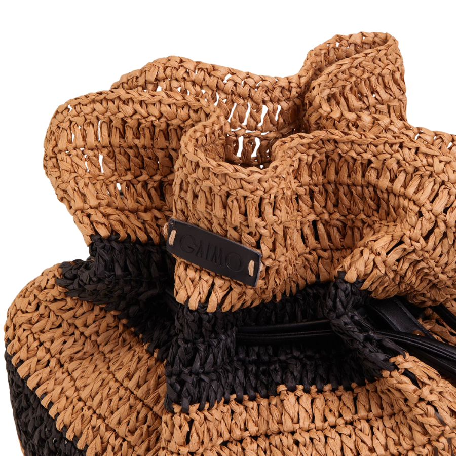 GAI-8901 FRUN - NATURAL/BROWN MULTI RAFIA