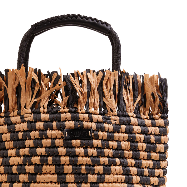 GAI-8971 TRUEN - NATURAL/BROWN MULTI RAFIA