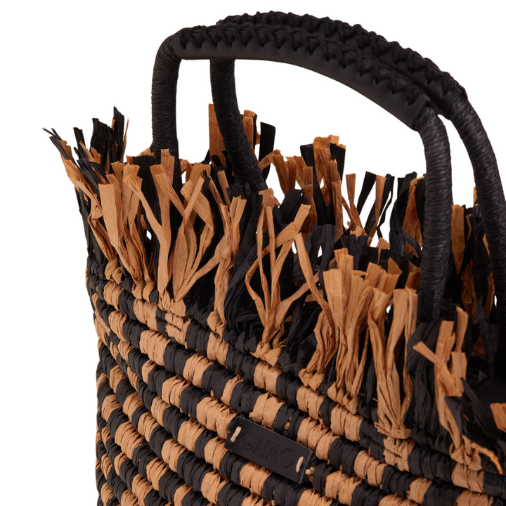 GAI-8971 TRUEN - NATURAL/BROWN MULTI RAFIA