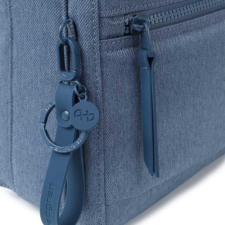 EYE MEDIUM CROSSBODY RFID - JEAN VINTAGE INDIGO