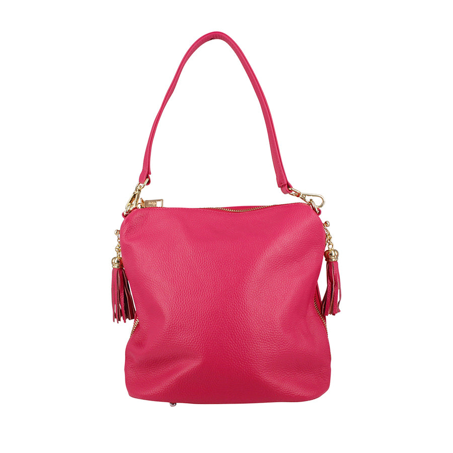 HARPER - HOT PINK LEATHER