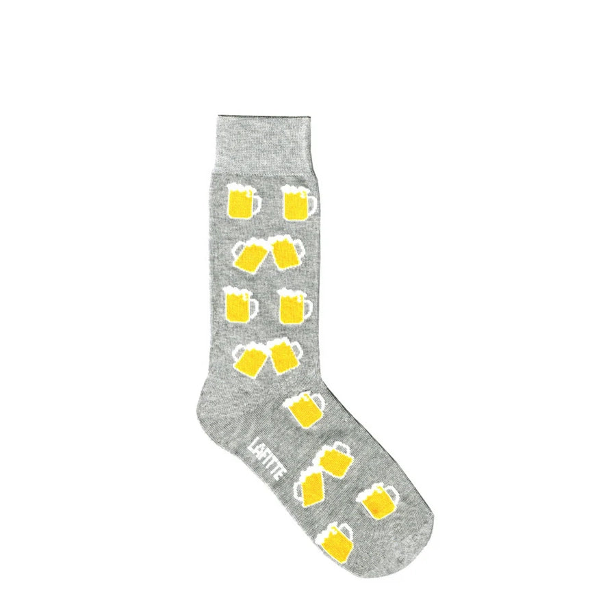 BEER SOCK - GREY