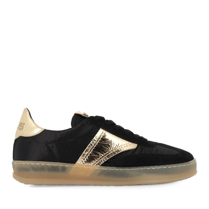 TARAS - BLACK/GOLD LEATHER