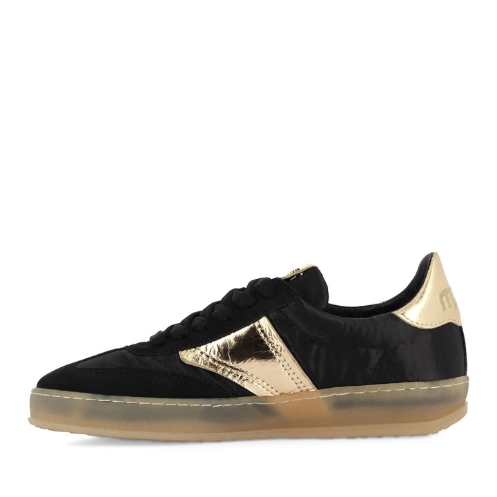 TARAS - BLACK/GOLD LEATHER