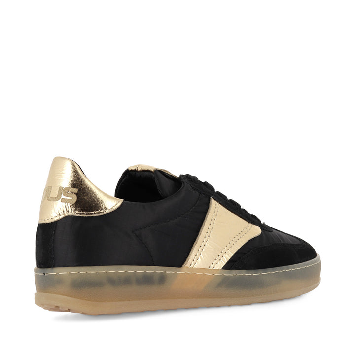 TARAS - BLACK/GOLD LEATHER