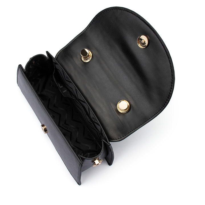 PHOEBE BAMBOO HANDLE BAG - BLACK