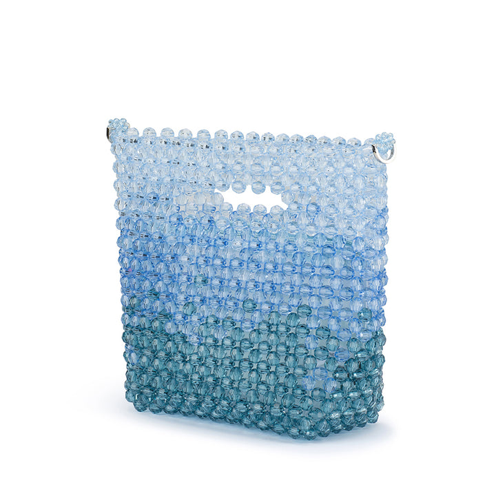 TILDA BEADED GRAB BAG - BLUE
